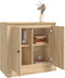vidaXL - Dressoir - 70x35,5x67,5 - cm - bewerkt - hout - sonoma - eikenkleurig
