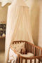 Jollein Klamboe - Voor Baby Bed - 245cm - Cosy Check - Sand