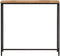 vidaXL - Wandtafel - 80x30x74 - cm - massief - mangohout - en - ijzer