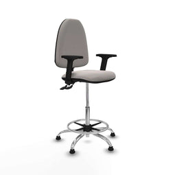 Piqueras y Crespo B2D05RT - Bureaustoel - Hoogteverstelbaar met armleuning - Wit