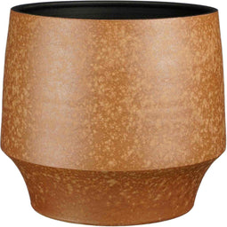 Mica Decorations Bloempot Bergerac - 29x29x26 cm - Terracotta - Bruin
