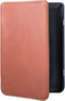 Lunso - Lederen sleepcover hoes - Geschikt voor Kobo Nia (6 inch) - Cognac