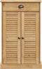vidaXL - Schoenenkast - VIGO - 60x35x96 - cm - massief - grenenhout