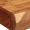 vidaXL - Wandschappen - 2 - st - 40x17x8 - cm - massief - acaciahout