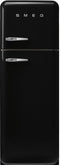 Smeg FAB30RBL6 - Koelkast - Retro/design - Vrijstaand - A+ - Kleur: zwart