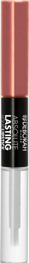 Deborah Milano Absolute Lasting Liquid Lipstick - 16 Nude Beige - Duo lippenstift langhoudend - Nude