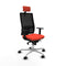 Bureaustoel Piqueras y Crespo 1D086N2 Donker oranje