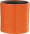 J-Line bloempot Flek - keramiek - oranje - small - Ø 16.5 cm