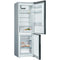 Bosch KGV36VBEAS - Koel-vriescombinatie - 214L koel 94L vries - Zilver