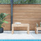 vidaXL - Tuinbank - 80x38x45 - cm - massief - grenenhout