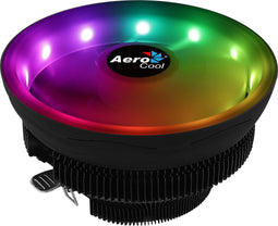 Aerocool Core Plus - Koeler - 1 ventilator 136 mm - Zwart/Wit