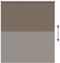 vidaXL - Rolgordijn - verduisterend - koffie - 140x130 - cm - stofbreedte - 136,6 - cm