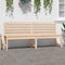 vidaXL - Tuinbank - 201,5 - cm - massief - grenenhout