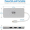 Tripp-Lite U442-DOCK12-S - USB-C Docking Station - (x2) HDMI + VGA Thunderbolt 3 PD Charging - Zilver