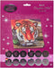 Crystal Card kit diamond painting The Tiger 18 x 18 cm