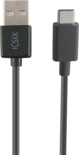 USB-C Cable to USB KSIX 3 m Black