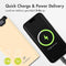 iMoshion® Powerbank 20000 mAh - Snellader & batterij LED-display - USB A, USB C & Micro USB - Geschikt voor o.a. iPhone & Samsung - 18 Watt - Geel