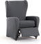 Hoes voor stoel Eysa BRONX Donker grijs 90 x 100 x 75 cm