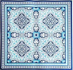Esschert Design - BBQ mat - Top 10 tuinhaarden - Polyester - Blauw