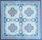 Esschert Design - BBQ mat - Top 10 tuinhaarden - Polyester - Blauw