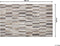 KULALAR - Patchwork vloerkleed - Bruin - 140 x 200 cm - Koeienhuid