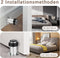 RVS Deurstopper Zilver 6cm