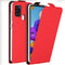 Accezz Galaxy A21s - Flipcase - Schokbestendig met pashouder - Rood