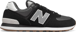 New Balance ML574 D - Lage sneakers - Suède en mesh - Zwart/Grijs (2020)