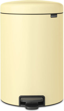 Brabantia NewIcon - Pedaalemmer - 20 liter - Mellow Yellow
