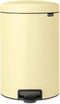 Brabantia NewIcon - Pedaalemmer - 20 liter - Mellow Yellow