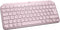 Logitech MX Keys Mini - Draadloos Toetsenbord QWERTY Spaans - LED Backlight - Roze