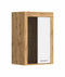 Furnilux Jam - Vitrinekast - Tijdloos ontwerp - Wit eiken - 35x60x86cm