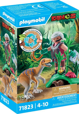 PLAYMOBIL Dinos Velociraptor 71823