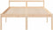 vidaXL - Seniorenbed - massief - grenenhout - 140x200 - cm