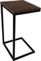 HSM Collection Bijzettafel Read Rough Bruin/Zwart Rustiek Mangohout/Ijzer