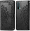 iMoshion Hoesje Geschikt voor OnePlus Nord CE 5G Hoesje Met Pasjeshouder - iMoshion Mandala Bookcase - Zwart