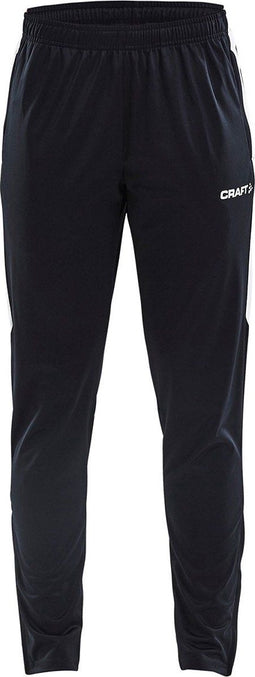 Craft Progress - Polyesterbroek Dames - Stretchy - Zwart/Wit - Maat L