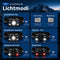 Vertrex VisionX2 - Hoofdlamp LED Oplaadbaar - 300 lumen - IPX5 Waterbestendig