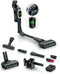 Bosch Unlimited 10 BBS1041GQC - Draadloze steelstofzuiger - MicroClean technologie - Grijs