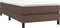 vidaXL - Bedframe - kunstleer - bruin - 80x200 - cm