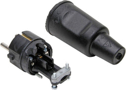 Socket plug kopp Black IP44 16 A
