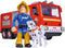 Simba - Brandweerman Sam - Jupiter Series Pro - Brandweerwagen - Speelgoedvoertuig