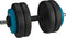 Avento Halter Verstelbaar - Dumbbell 15 kg - Antislip handgreep - Zwart