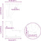 vidaXL - Haarspeld - tafelpoten - 4 - st - 10 - cm - massief - staal - antracietkleurig