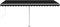 vidaXL - Luifel - automatisch - met - LED - en - windsensor - 500x300 - cm - antraciet