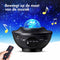 iMoshion Sterren Projector - Projector Sterrenhemel met 10 lichtstanden - Nachtlampje / Sterrenprojector Kinderen - Galaxy Projector met Muziek - Sterrenlamp