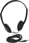 Manhattan - Stereo Hoofdtelefoon - Bedraad 3,5mm jack - Zwart