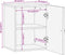 vidaXL - Badkamerwandkast - 38x33x48 - cm - massief - mangohout