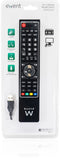 Ewent EW1570 - Universele afstandsbediening - Compatibel met TV DVB-C/DVB-T/SAT/DVD/VCR/Blu-ray/Hi-Fi - Zwart