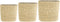 Ter Steege Plantenmand Zeegras Beige Breed 36 x Diep 16 Hoog 34 Midden op de foto